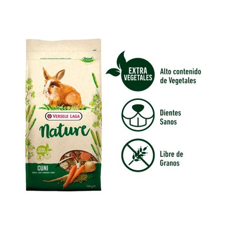 Alimento Conejos Nature Versele Laga 700g-4