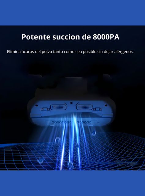Aspiradora Inalámbrica Eliminadora de Ácaros al Vacío-7