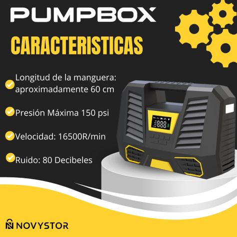 Compresor De Aire Portátil Digital 12v Profesional-1
