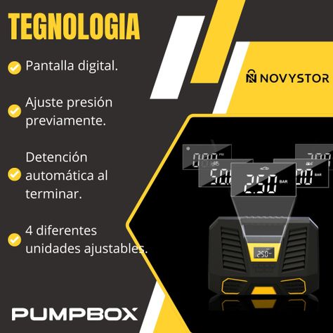 Compresor De Aire Portátil Digital 12v Profesional-8