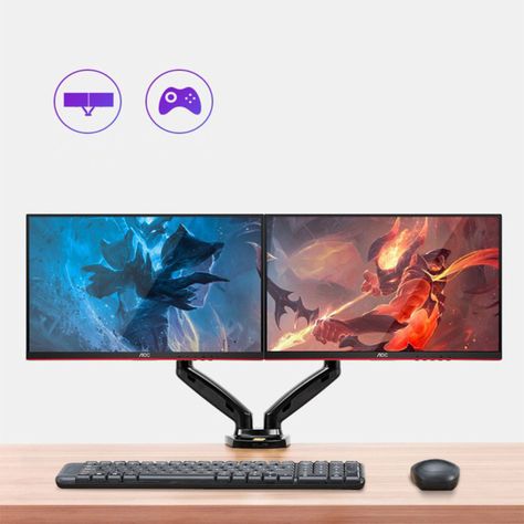 Base Escritorio Soporte Televisor Monitor 17 -27 2-9kg F160-7
