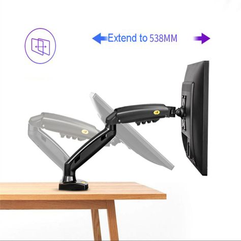 Base Escritorio Soporte Televisor Monitor 17 -27 2-9kg F160-8
