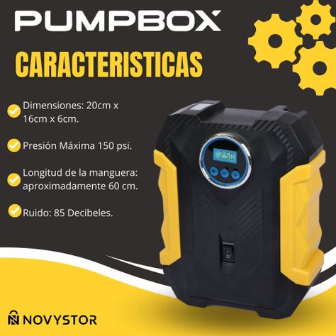 Compresor De Aire Portátil Digital 12v Todo Neumático-1