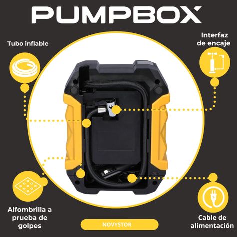 Compresor De Aire Portátil Digital 12v Todo Neumático-4