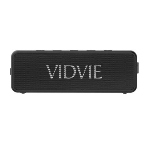 Parlante VIDVE Bluetooth SP194 Portátil Negro-0