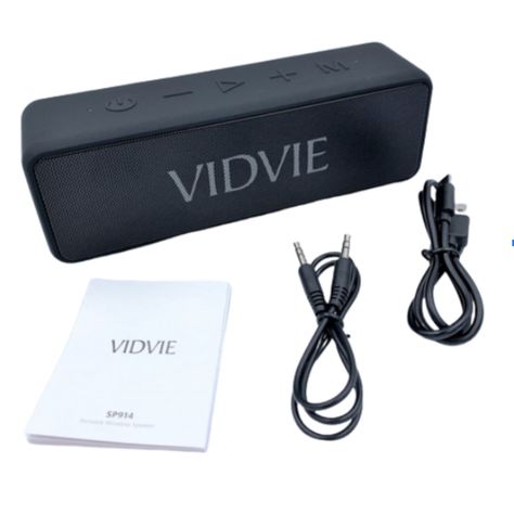 Parlante VIDVE Bluetooth SP194 Portátil Negro-1