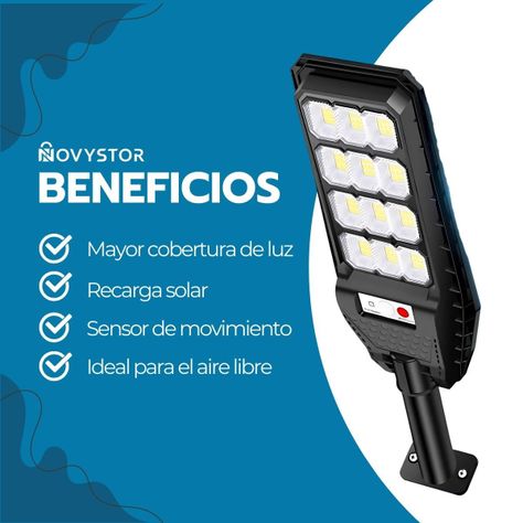 Foco LED Solar 300W Exterior IP67 Sensor de Movimiento-3