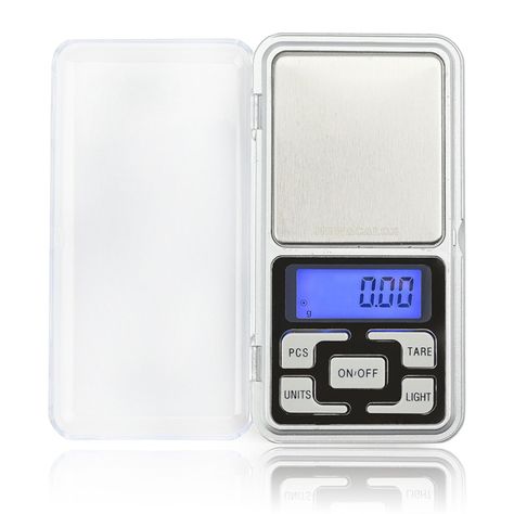 Pesa Gramera Balanza Digital Hasta 200Gr 2 Dig De Precisión-0