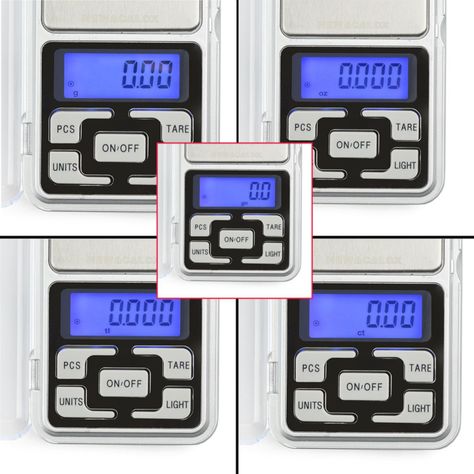 Pesa Gramera Balanza Digital Hasta 200Gr 2 Dig De Precisión-1
