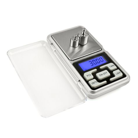 Pesa Gramera Balanza Digital Hasta 200Gr 2 Dig De Precisión-4