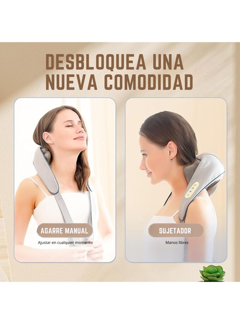 Masajeador Inalámbrico Para Cuello y Cervical con Calor-5