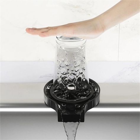 Lavador Limpiador Automático Para Vasos Tazas Copa Cocina-2