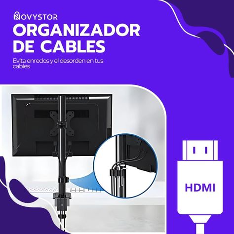 Soporte para TV/Monitor de 13" a 27"-6