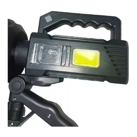 Lampara de mano usb 150 W Linterna Foco Led  Multifuncional-5