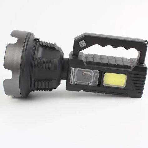 Lampara de mano usb 150 W Linterna Foco Led  Multifuncional-6
