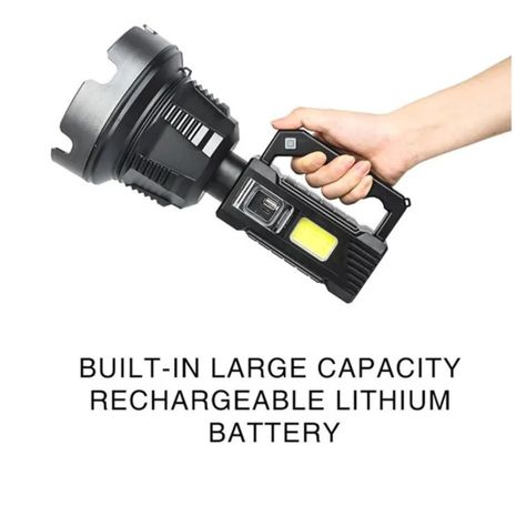 Lampara de mano usb 150 W Linterna Foco Led  Multifuncional-0