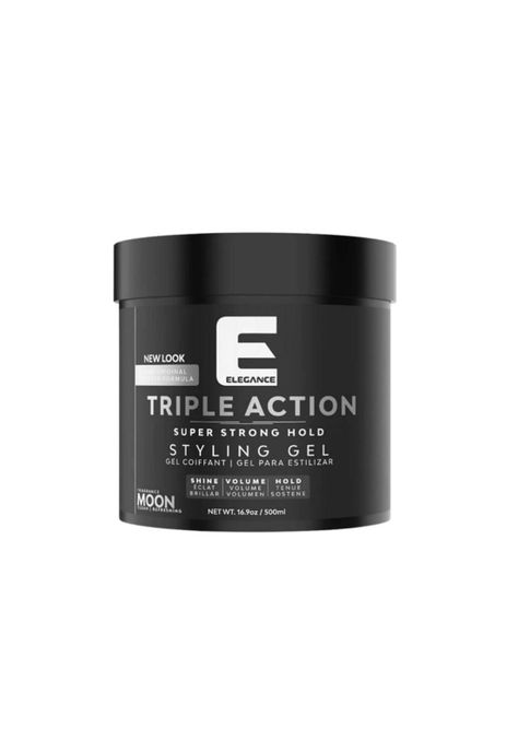 Gel Capilar Elegance Triple Acción Moon Fijación Fuerte 500ml-0