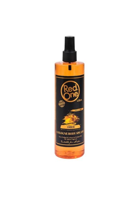 Amber Body Splash Red One Varon 400 mL-0