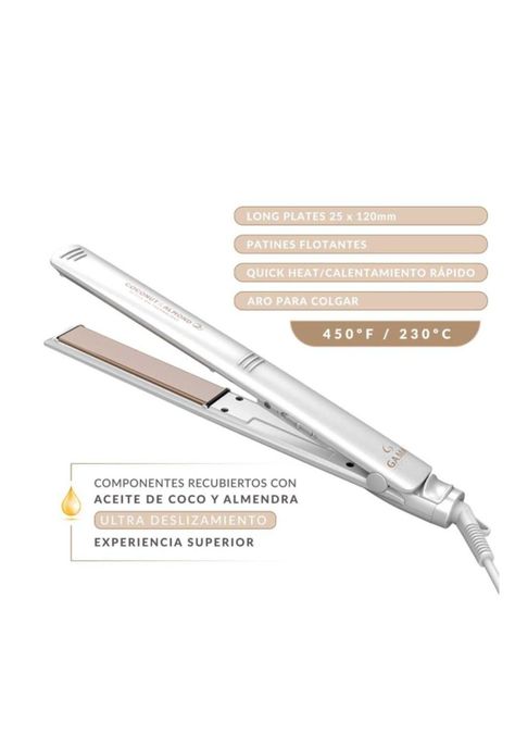 Combo Secador De Pelo Gama Coco + Alisador + Cepillo Mini-1