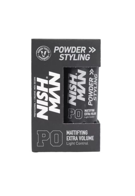 NishMan Polvo Para Peinar P0 Texturizante Matte Powder 20g-1