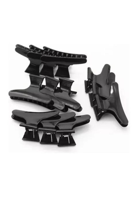 Set de12 Pinzas De Pelo Tomadores Para Mujer Pelqueria-1