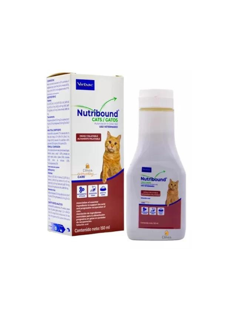 Suplemento Nutribound Recuperación Virbac 150 ml para Gatos-0