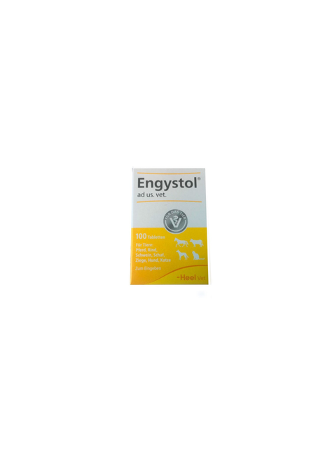 Suplemento Engystol Veterinario 100 tabletas para Perros y Gatos-1