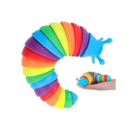 Gusano Babosa Sensorial Juguete Didáctico Finger Slug Cuncuna-1