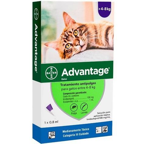 Advantage Gatos 4 a 8 Kilos-1