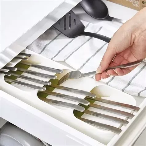 Organizador De Cubiertos Compacto-1