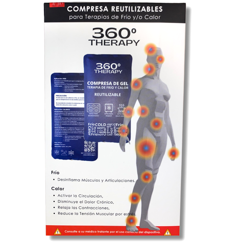 Compresa En Gel Frío/Calor - Gel Pack 13cm x 23cm-5