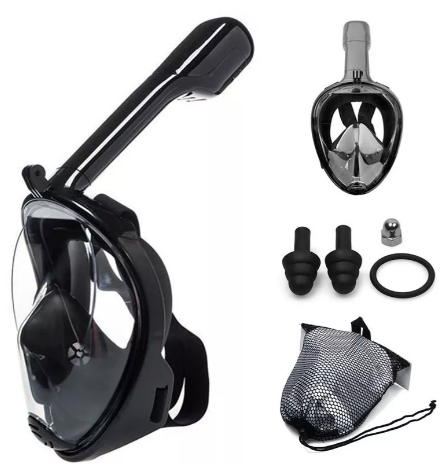 Mascara Snorkel Buceo Base Gopro antiempañante-1