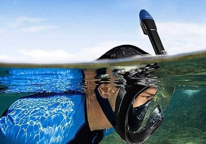 Mascara Snorkel Buceo Base Gopro antiempañante-3