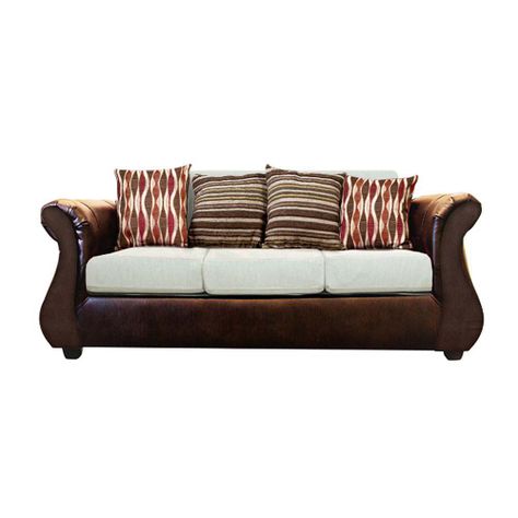 Sofá Verona 3C Tela Beige-1