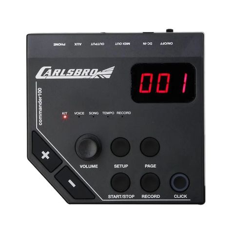Batería Electrónica CSD-100, 7 piezas CARLSBRO-2