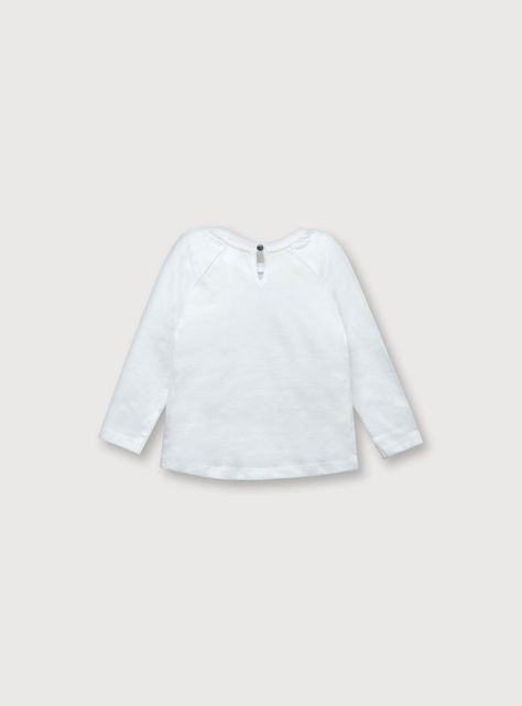 Polera Niña Delfin Princesa Blanco (6M A 4A) Opaline-1