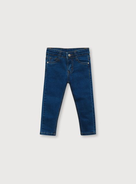 Jeans De Niña Esencial Azul (6M A 4A) Opaline-0