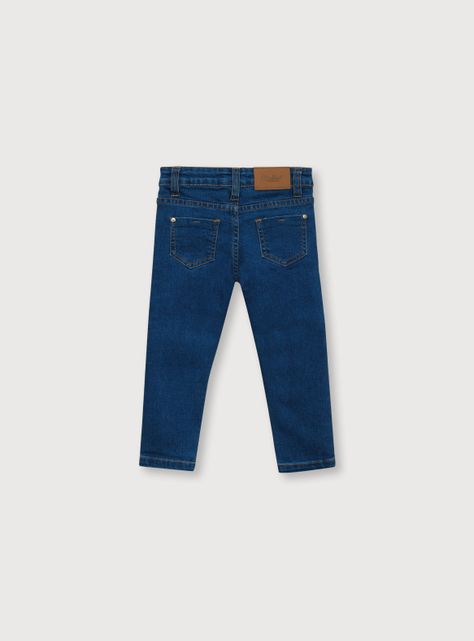 Jeans De Niña Esencial Azul (6M A 4A) Opaline-1