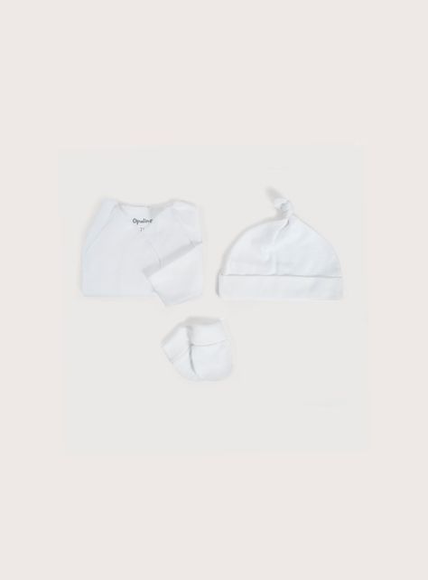 Pack-set Niñas y Niños Blanco 39972 Opaline-1