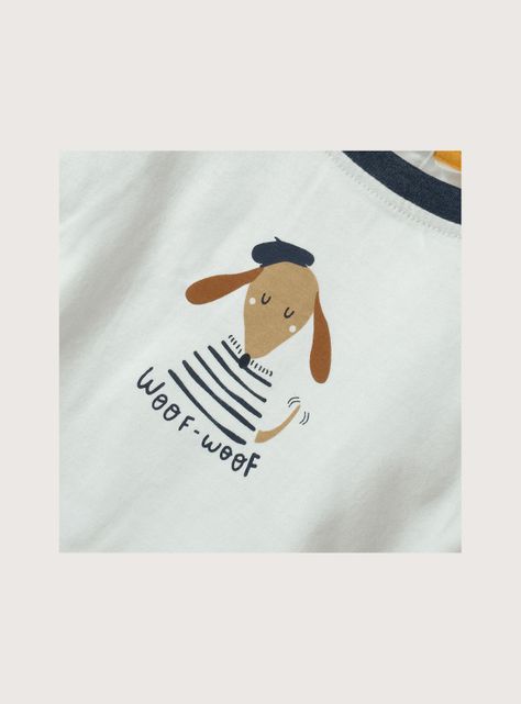 Polera Niño Blanco 39943 Opaline-3