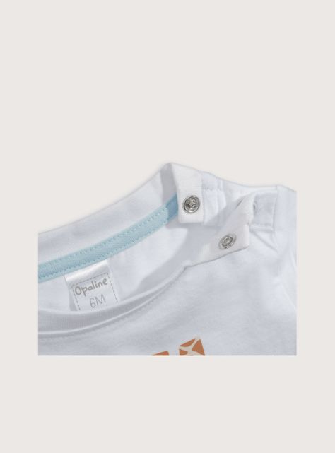 Polera Niño Blanco 39542 Opaline-3