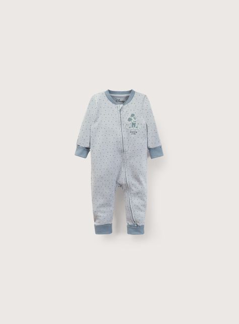 Pijama Niño Celeste 39983 Opaline-0