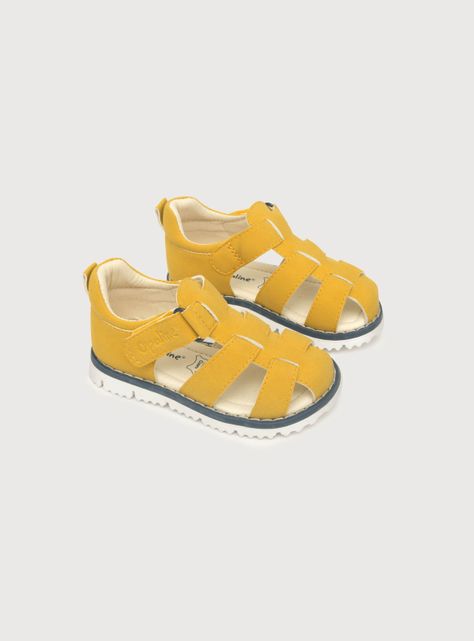 Sandalia Niño Amarillo (18 A 21) Opaline-0