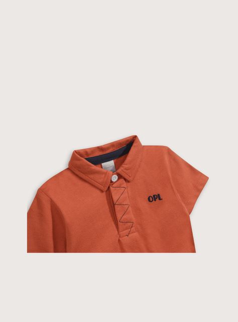 Polera Niño Naranjo 39605 Opaline-2