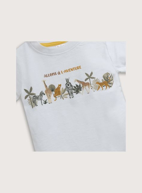 Polera Niño Blanco 39541 Opaline-2