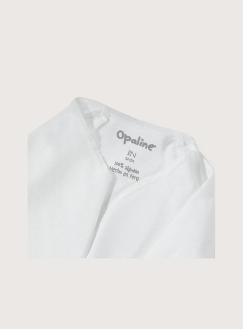 Camiseta Guante Niñas y Niños Blanco 39784 Opaline-3
