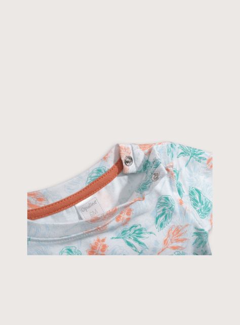 Polera Niño Verde Menta 39544 Opaline-3