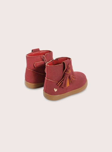Bootie Niña Burdeo 40032 Opaline-4