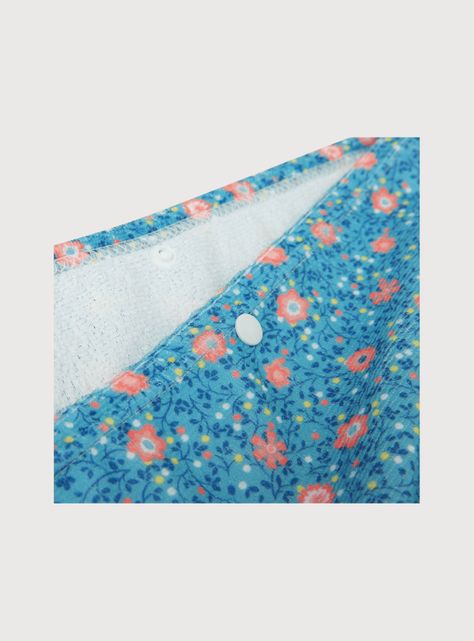Capa De Baño Niña Turquesa (6M A 4A) Opaline-3