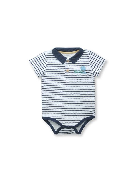Body Bebé Cuello Azul (Recién Nacido A 9 Meses) Opaline-0